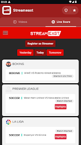 streameast app